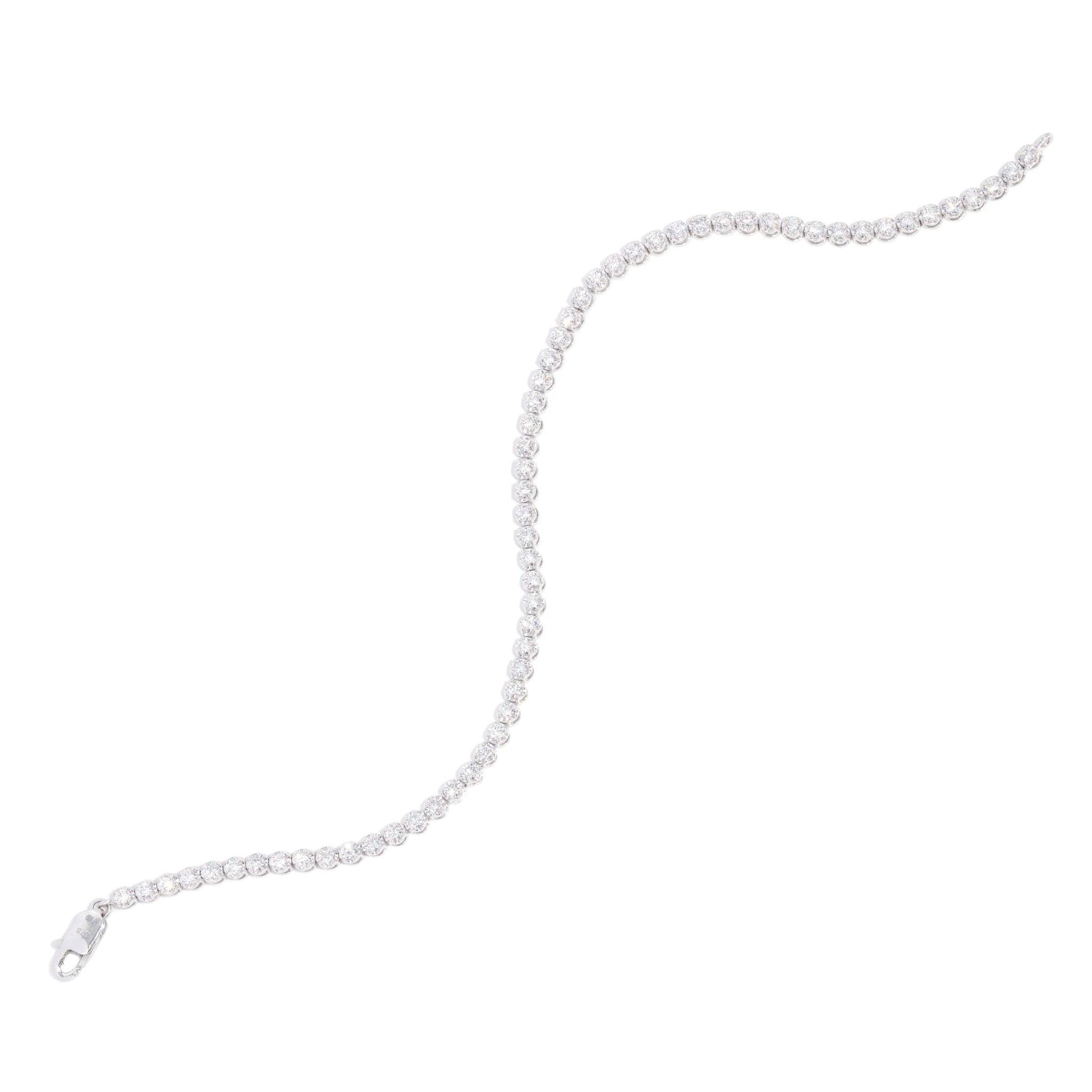 Bianca Diamond Tennis Bracelet 9K White Gold TDW 1.77ct Bracelets/Bangles Anthology Jewellers 