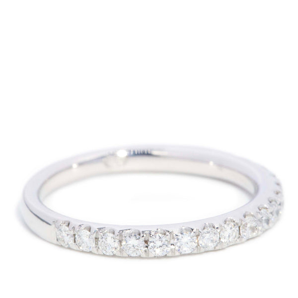 Delilah Diamond Stacking Ring 18ct White Gold Rings Imperial Jewellery 