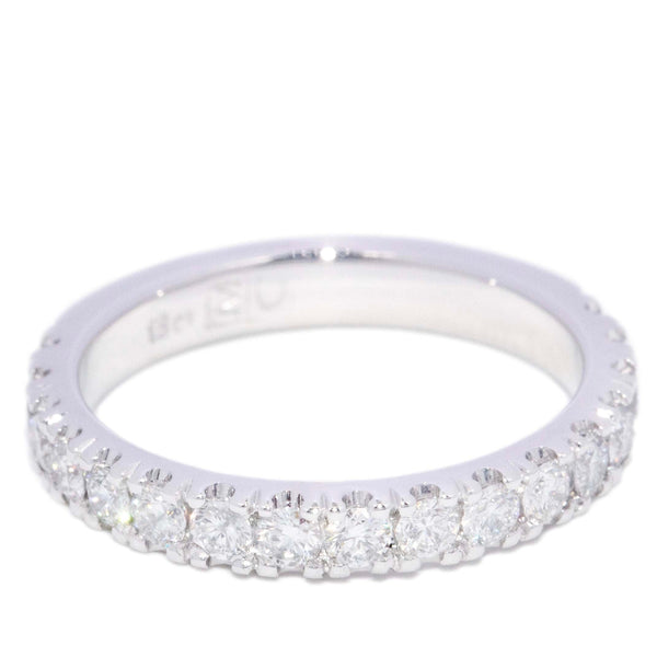 Emmie Diamond Eternity Ring 18K White Gold TDW 0.56ct Rings Anthology Jewellers 