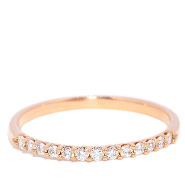 Harriet Diamond Full Eternity Ring 18ct Rose Gold Imperial Jewellery 