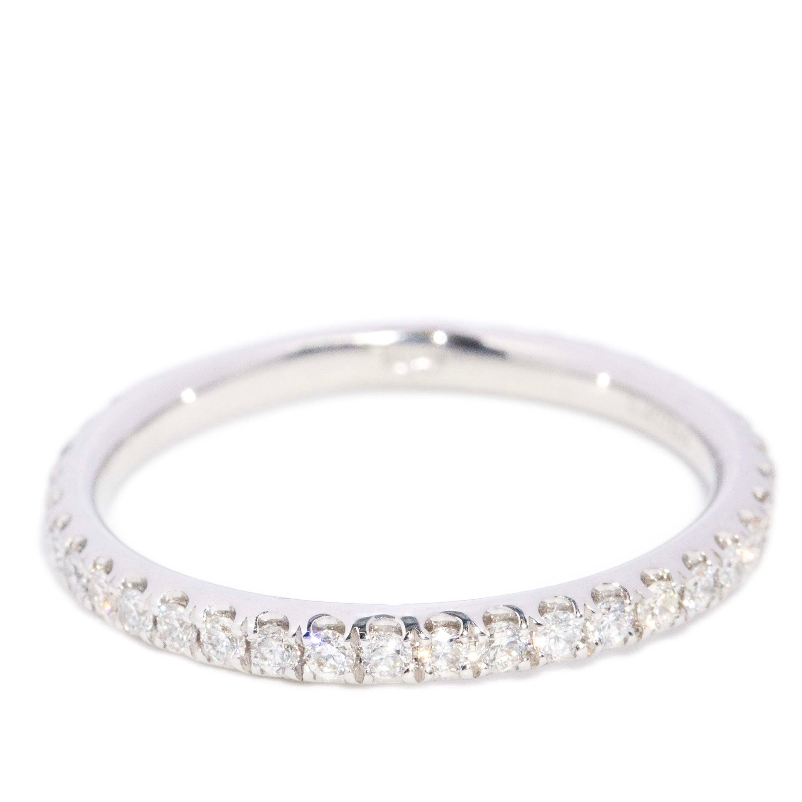 Kodie Diamond Stacking Ring 18K White Gold TDW 0.25ct Rings Imperial Jewellery 