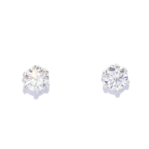 Misty 0.60ct Diamond Stud Earrings 9ct White Gold