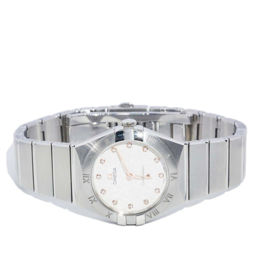 Omega Constellation Diamond Automatic Ladies Watch 28mm