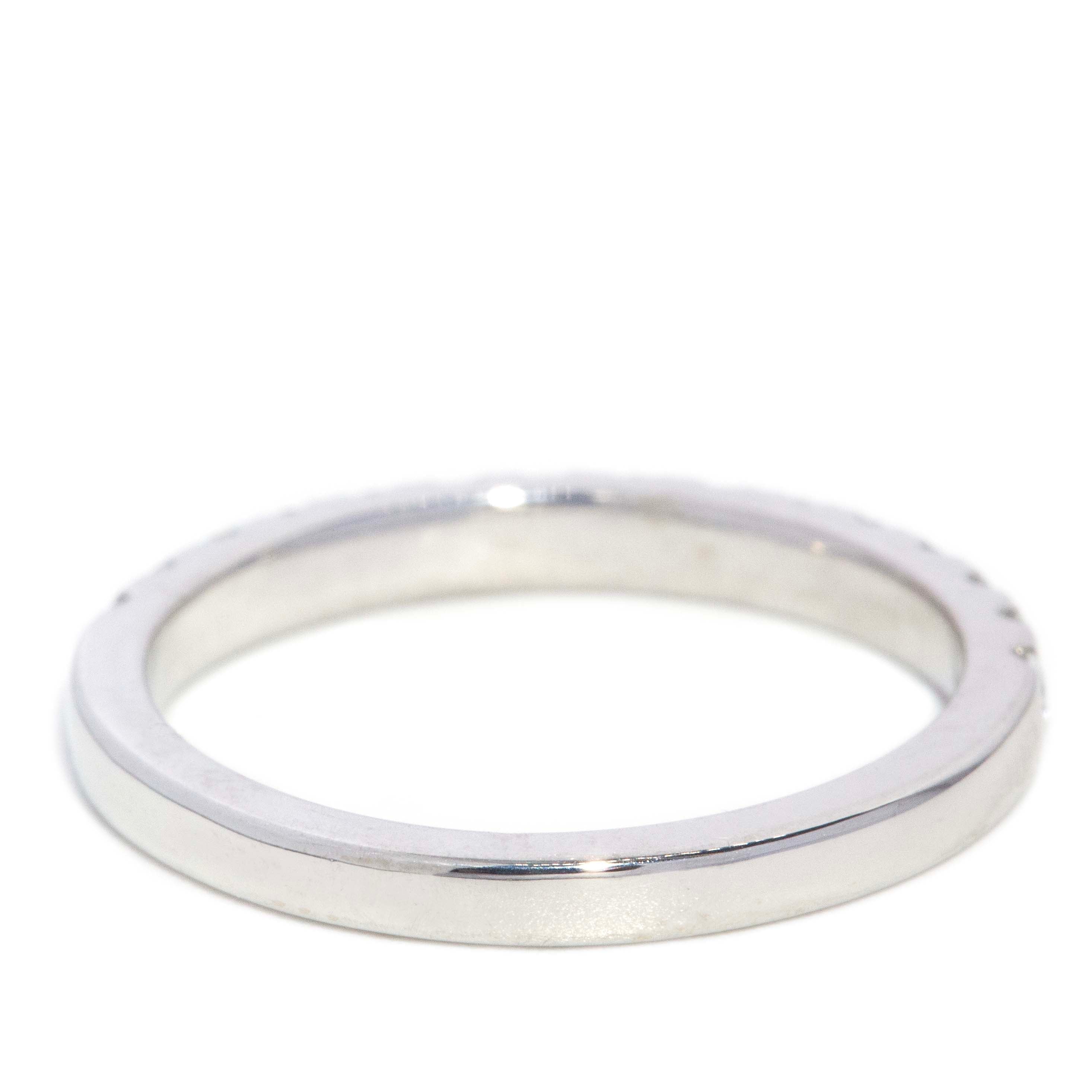 Petra Diamond Stacking Ring 18ct White Gold Rings Imperial Jewellery 