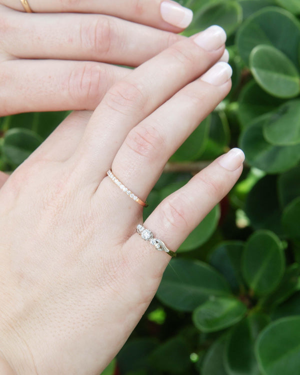 Shay Diamond Stacking Eternity Ring 18ct Rose Gold
