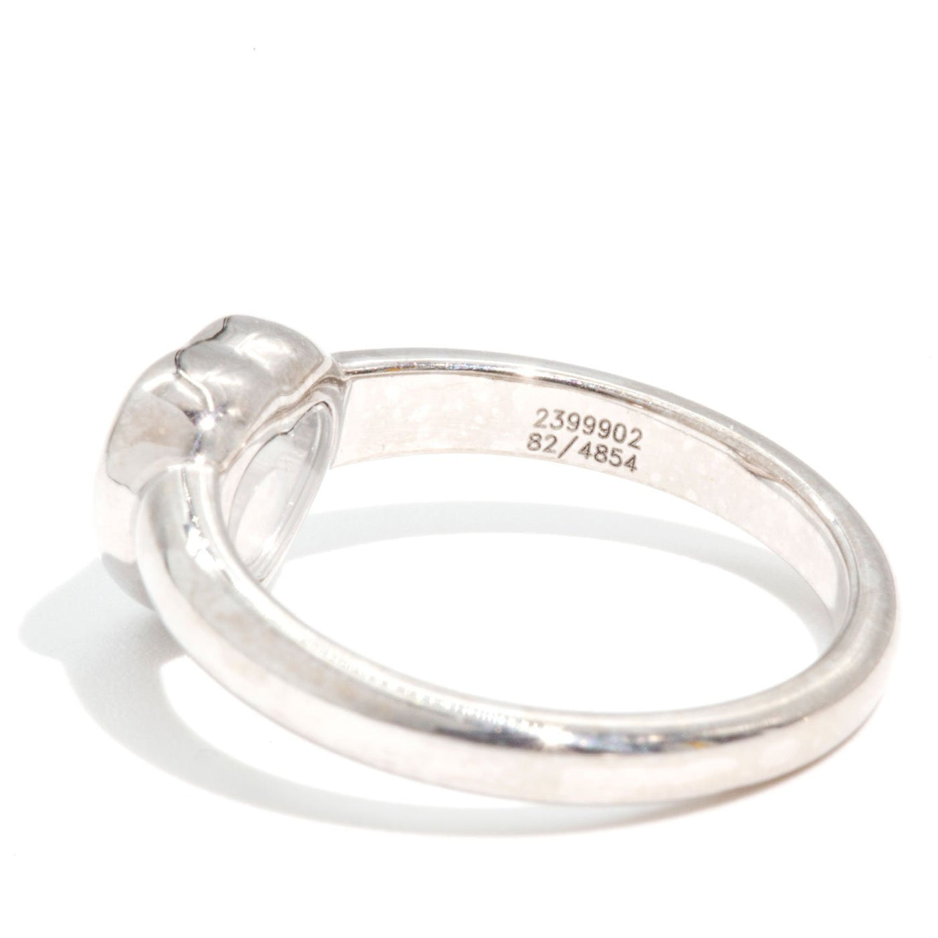 Chopard 18 Carat White Gold Happy Diamonds Heart Ring Rings Imperial Jewellery