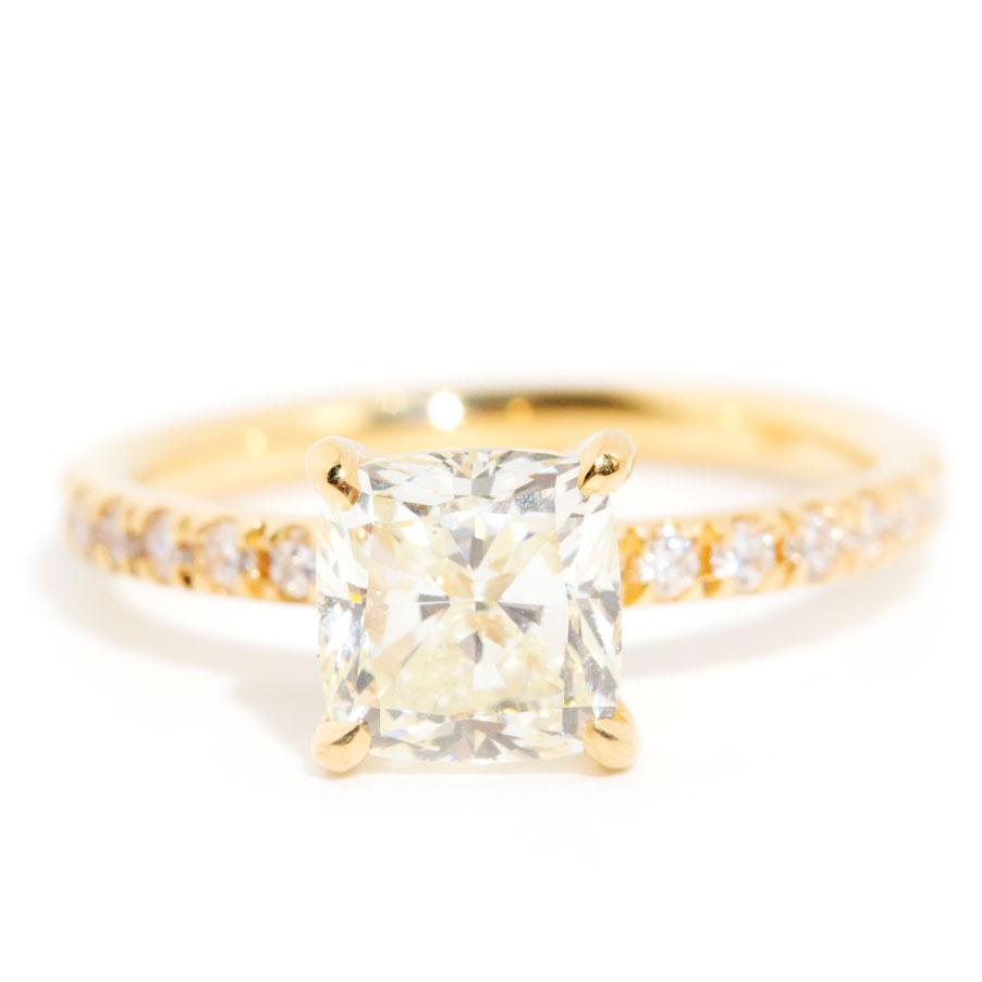 Darling xxxx Carat Princess Cut Diamond Engagement Ring Rings Imperial Jewellery Imperial Jewellery - Hamilton 