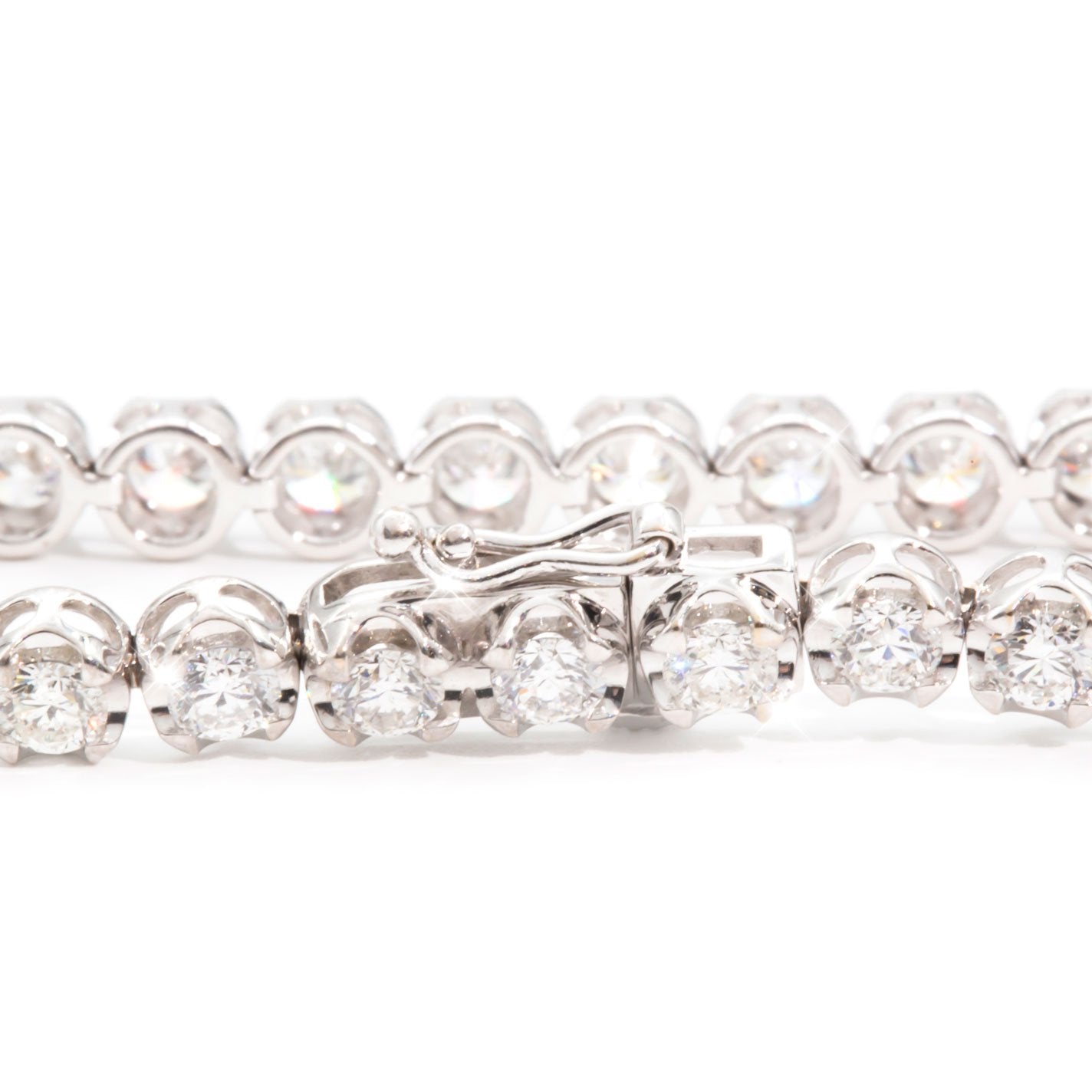 Shiloh Diamond Tennis Bracelet in 18 Carat White Gold Bracelets/Bangles Imperial Jewellery